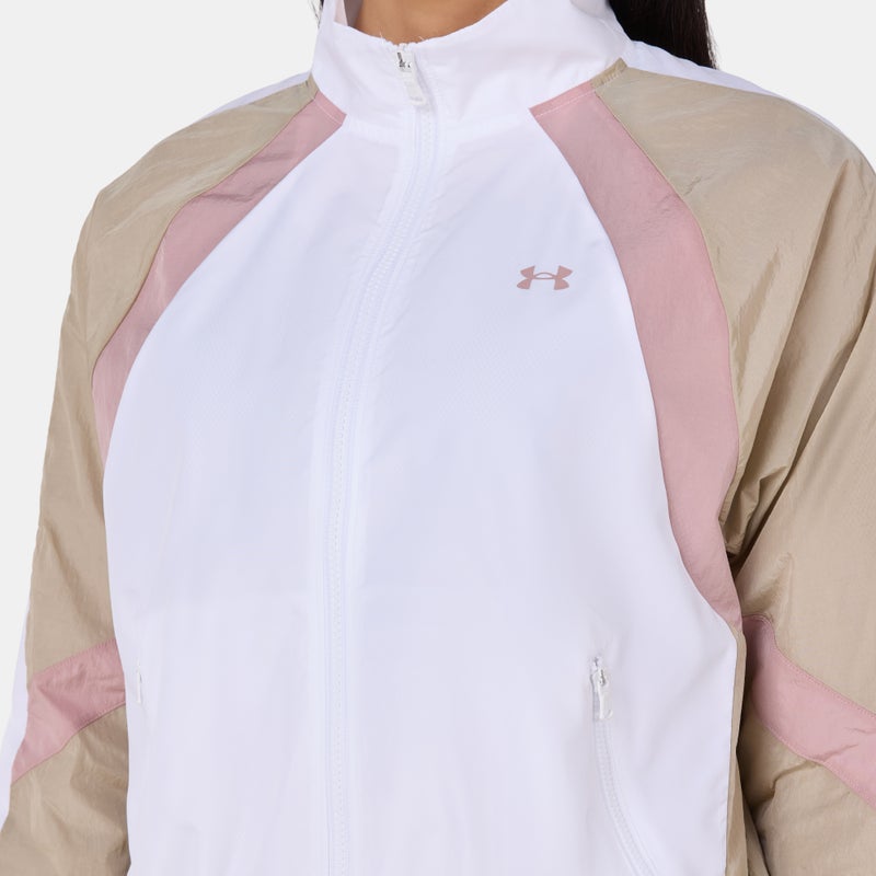 UNDER ARMOUR Women's Icon Crinkle Training Jacket - Image 4